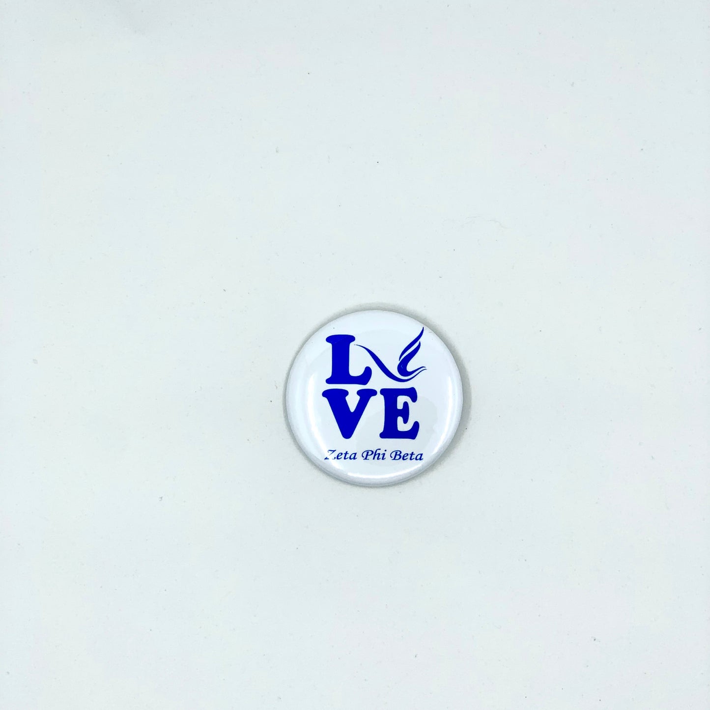 Zeta Phi Beta Sorority, Inc, Button Pin