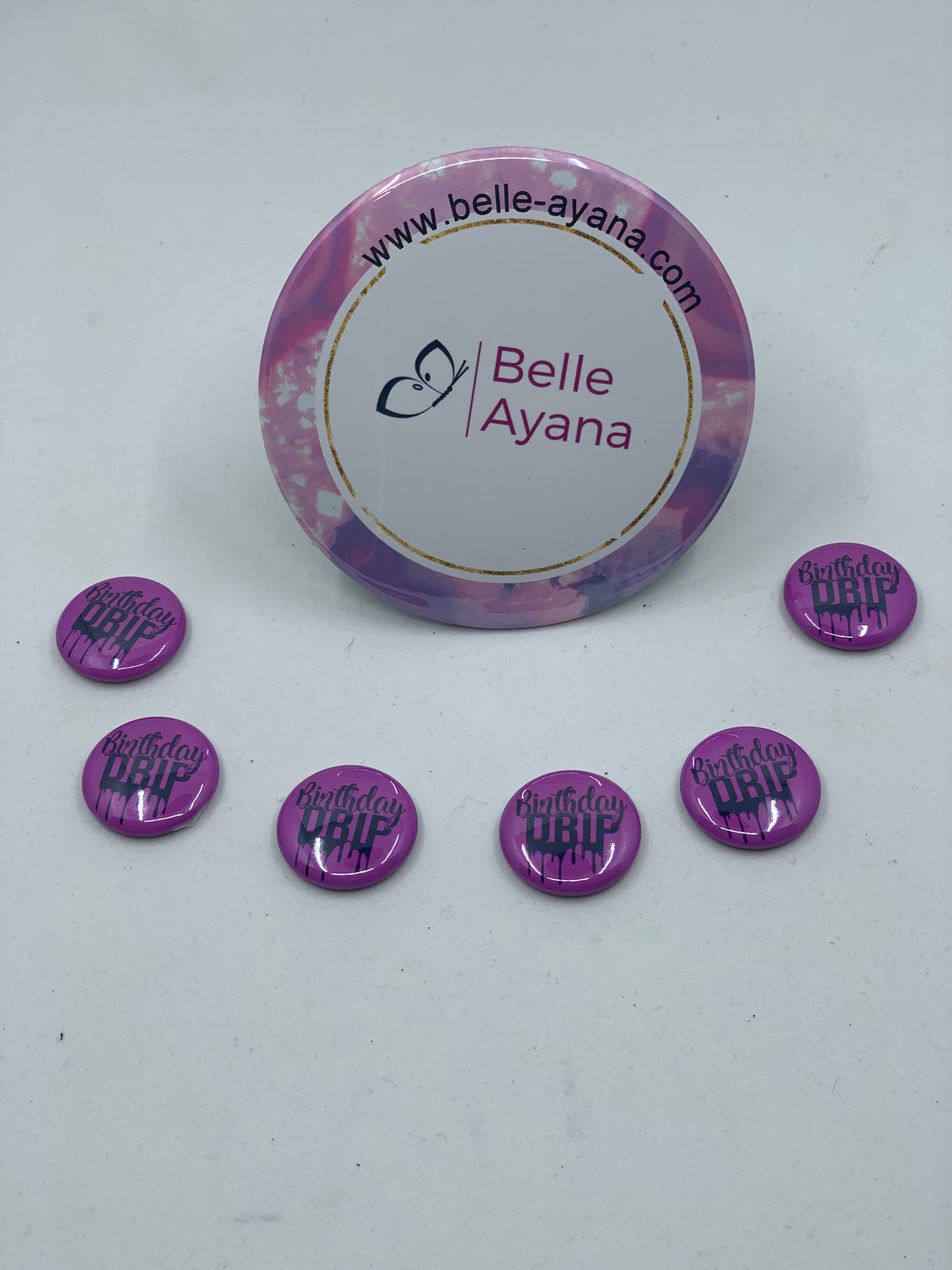 Button Pin Back - Bull Dog