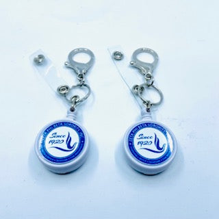 Zeta Phi Beta Retractable Badge Holder