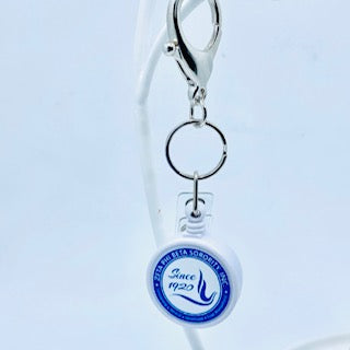 Zeta Phi Beta Retractable Badge Holder