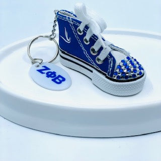 Zeta High Top Sneaker Key Chain