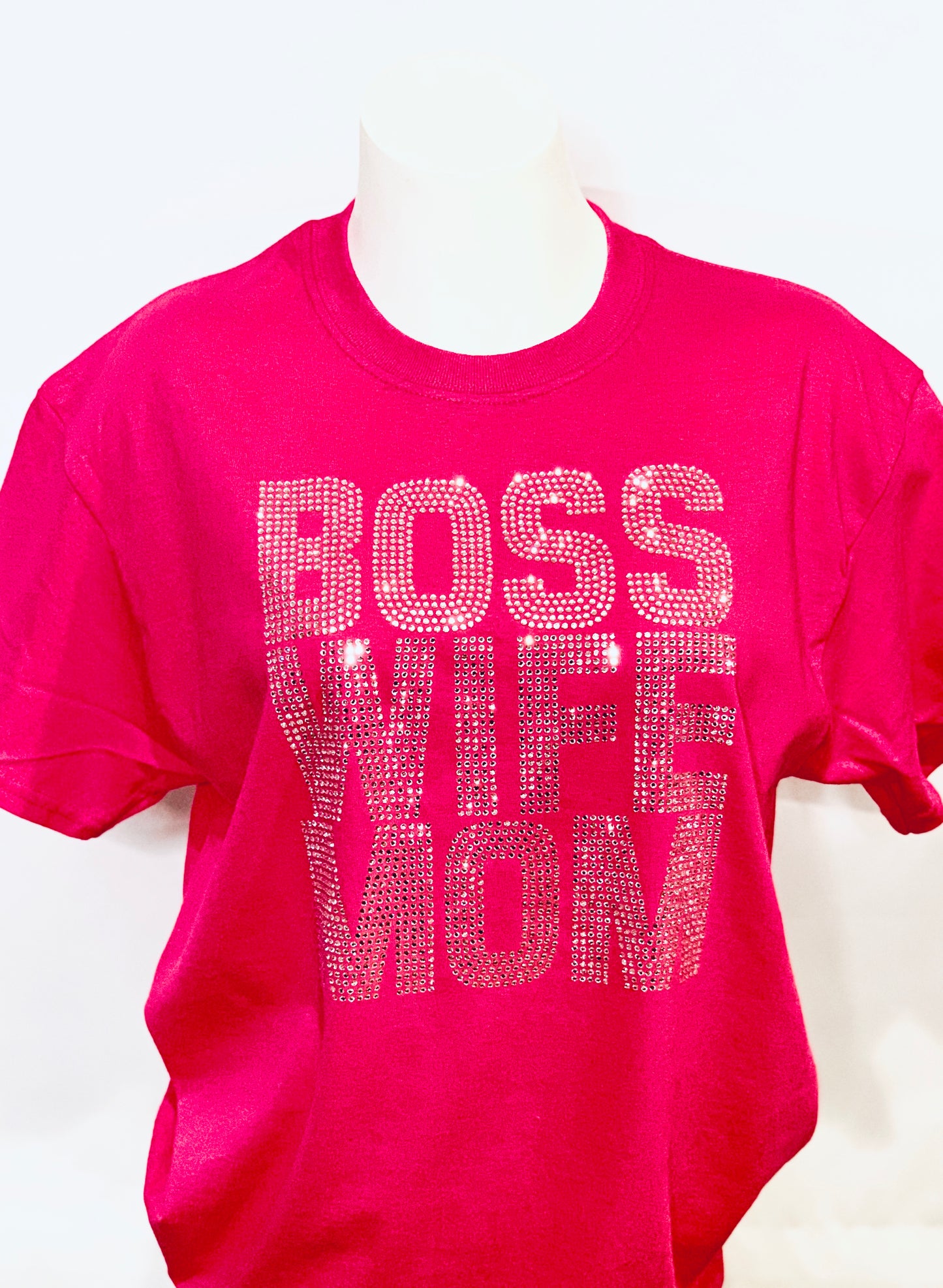 BAB Sparkle - Short Sleeve Boss, Wife, Mom T-Shirt