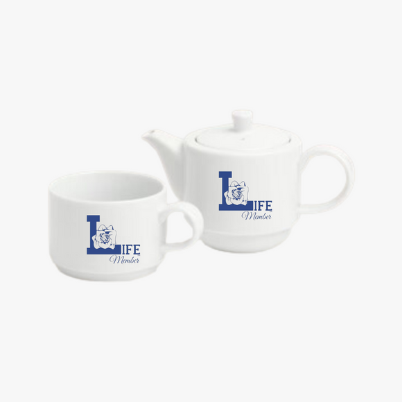 BAB's - Straight Sided Tea For One Set, 8oz. (Life Member)
