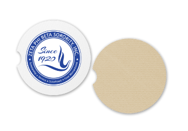 Zeta (2) Pack Car Cup Coasters (Seal)