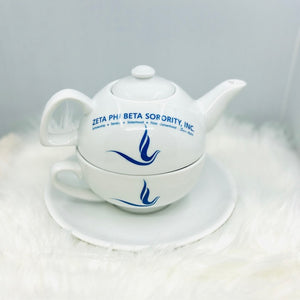 BAB's - Zeta Tea For One Set 16oz. (Dove)
