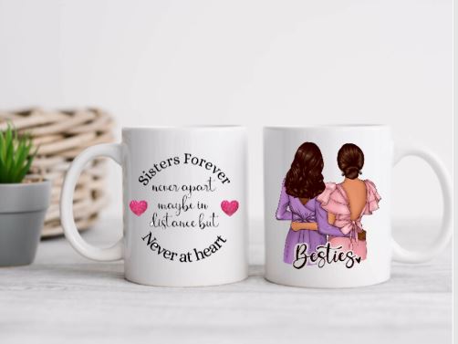 BAB - "Besties"  Coffee/Tea Mug