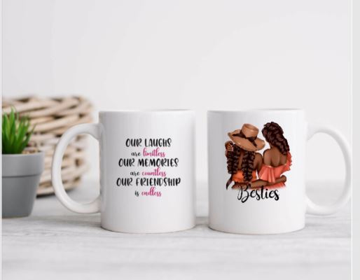 BAB - "Besties"  Coffee/Tea Mug