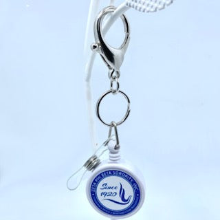 Zeta Phi Beta Retractable Badge Holder