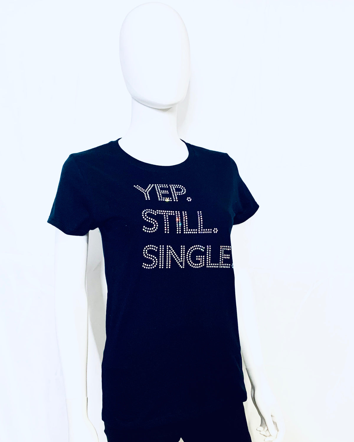 Spingly Bab BAB Sparkle - Short Sleeve - Yep. Still. Single. – Belle-Ayana LLC